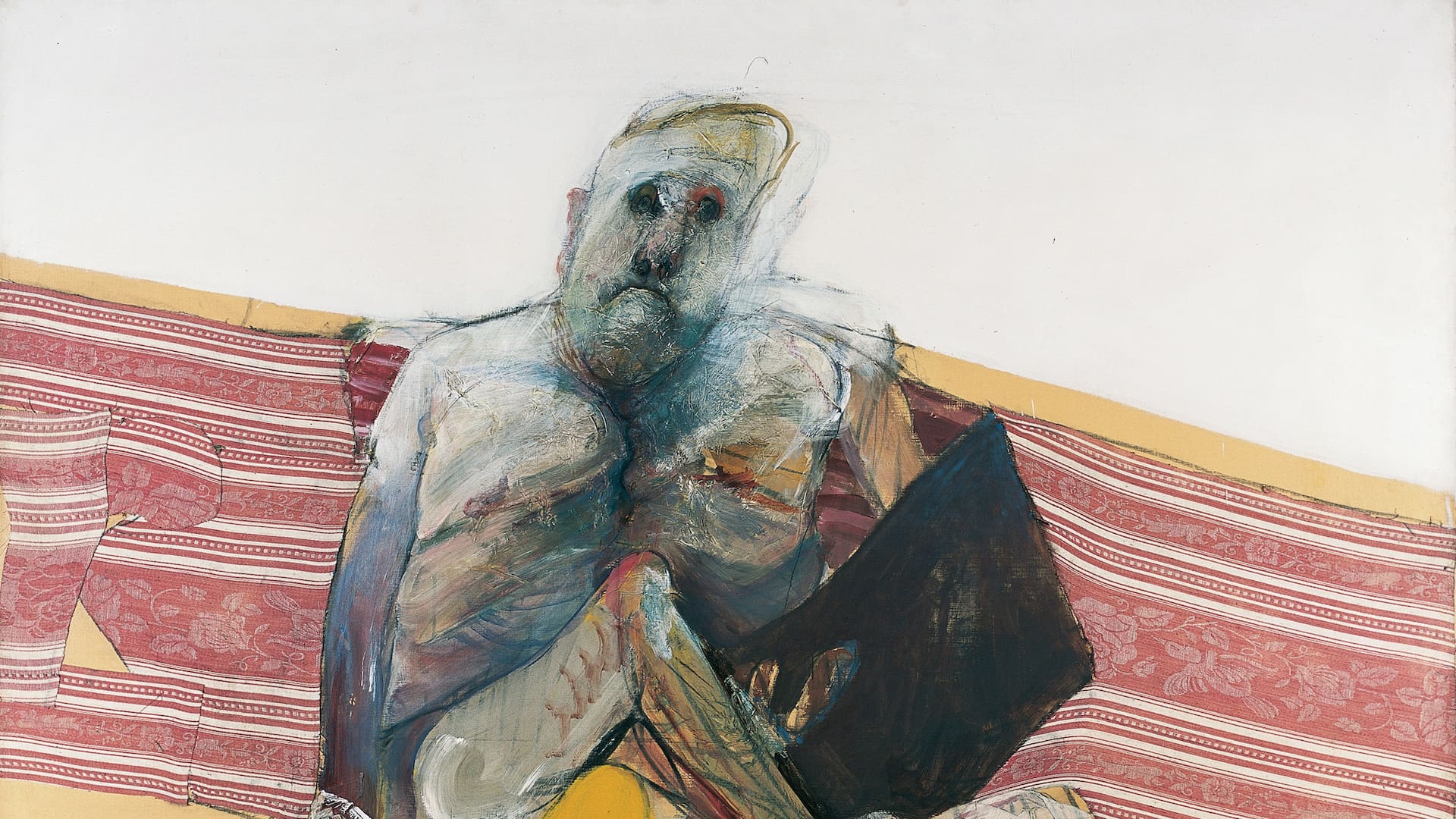 Detalle de un retrato de Spilimbergo (ca. 1963)