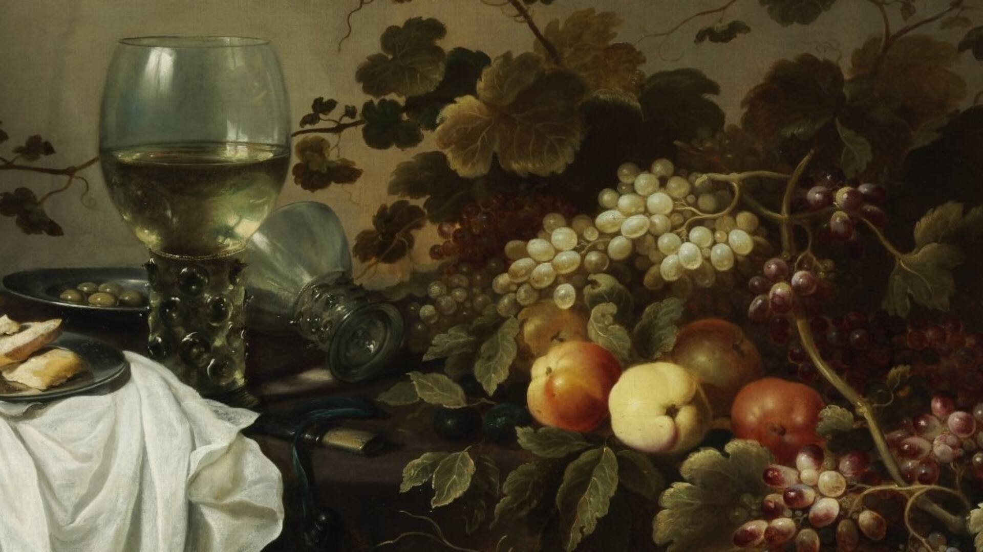 Detalle de Pareja emparejada de Lucas Cranach, el viejo