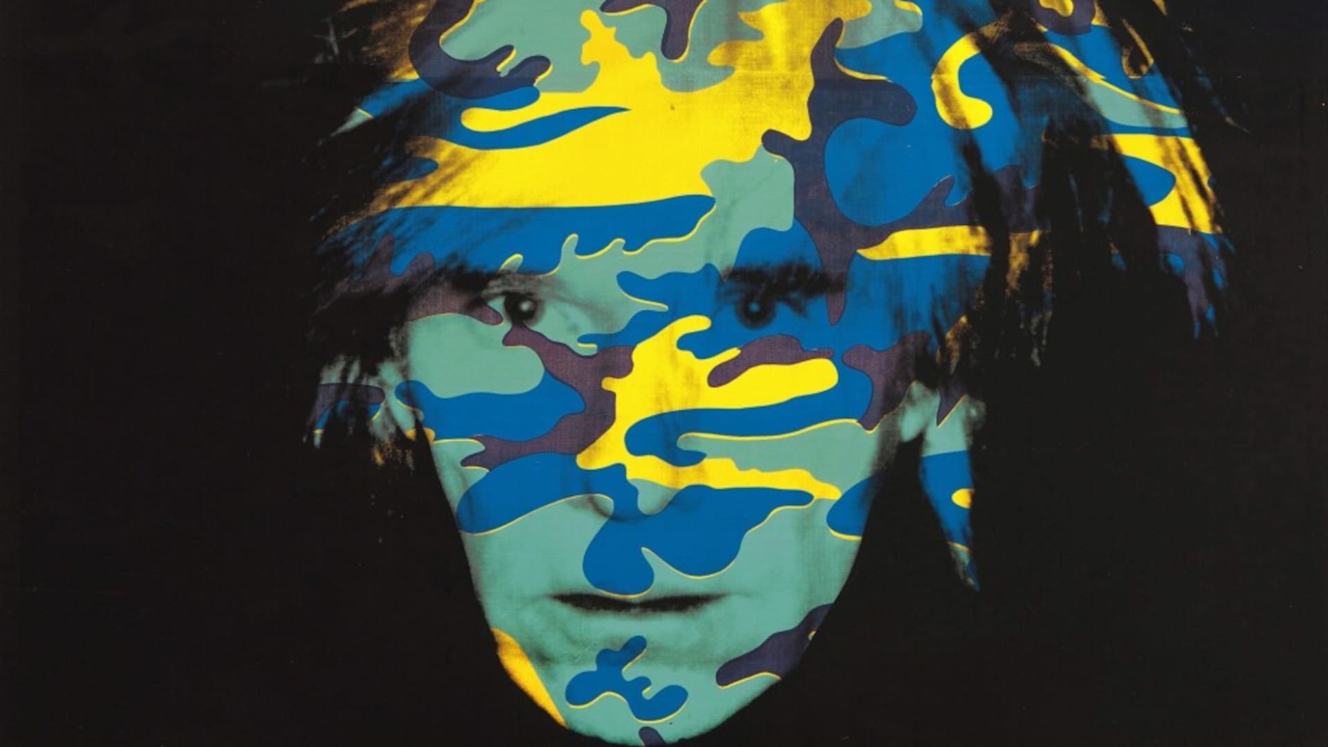 Detalle del autorretrato de Andy Warhol de la serie Fright Wigs (1986), vendido en Sotheby’s por 18,7 millones de dólares