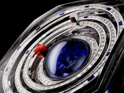 Detalle del modelo Hublot_MP14 Origin by Jeff Koons, una edición limitada de treinta unidades