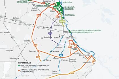 Detalle del plan integral de obras del gobierno de Santa Fe