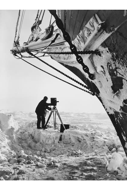 Detalles de la expedición fueron registrados por Frank Hurley