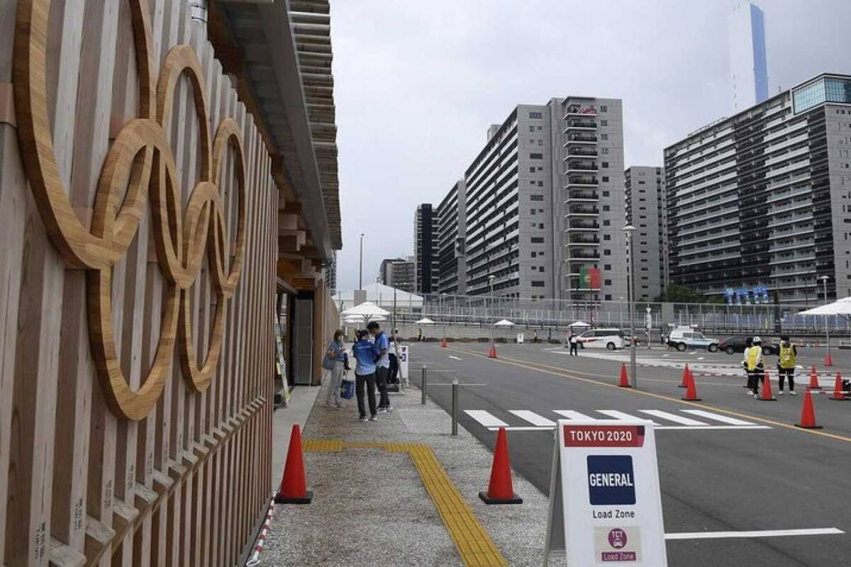 Detectaron tres positivos en la Villa Olímpica de Tokio 2020