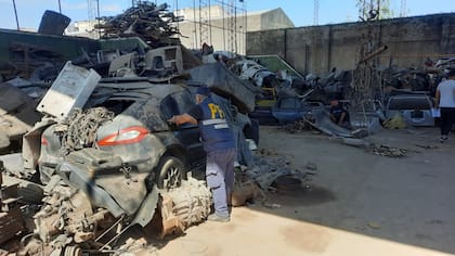 Detectaron un importante desarmadero ilegal en Tucumán