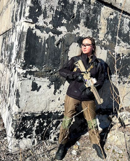 "¡Detengan la guerra en Ucrania!", exclamó Anastasia Lenna en sus redes sociales (Foto: Instagram)