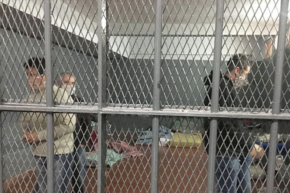 Detenidos en la Alcaidía 13 de la Ciudad