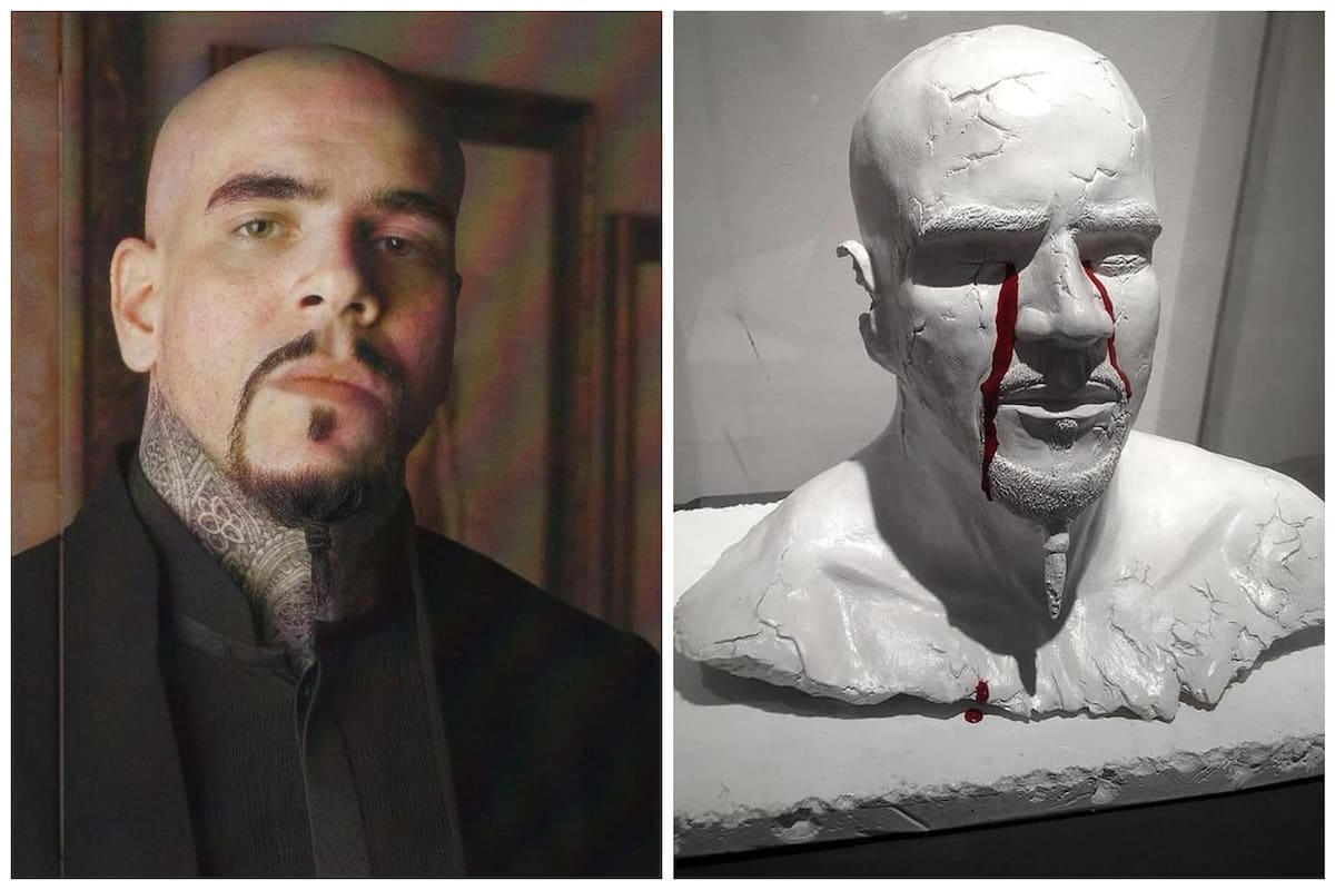 Detienen en Nueva York a reconocido artista que utiliza sangre humana en sus obras