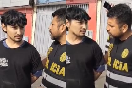 Detuvieron a Matías Ozorio en el ladero de Pequeño J (Foto: Captura de video)