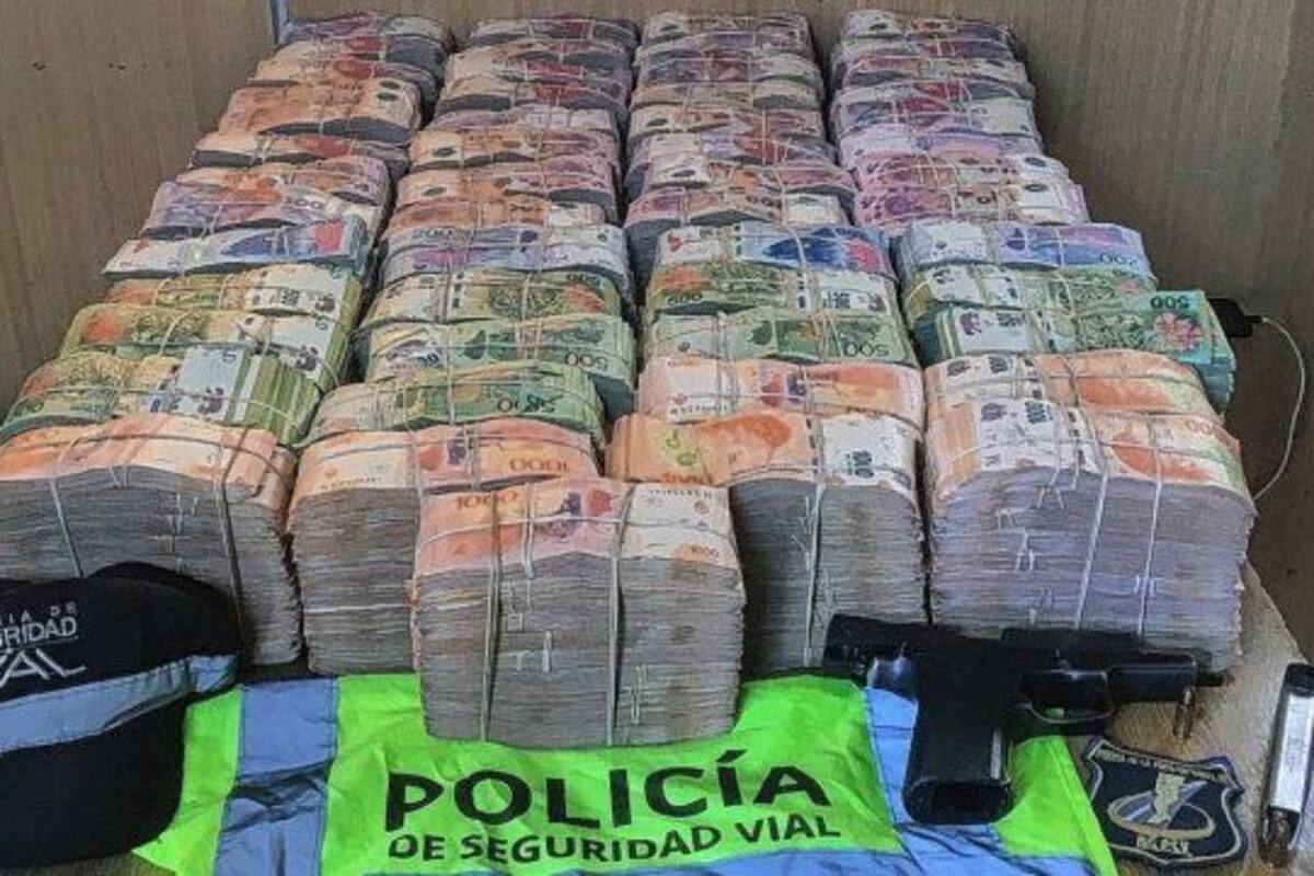 Detuvieron a un hombre con un arma y 16 millones de pesos.