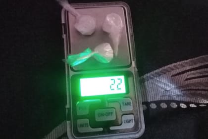 La droga secuestrada estaba dividida en paquetes para su venta