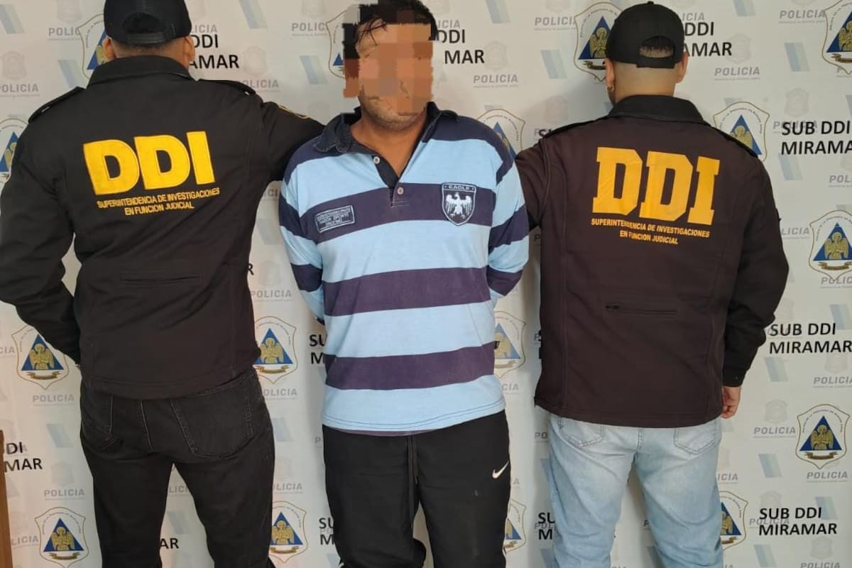 Detuvieron al principal sospechoso del abuso sexual en Miramar