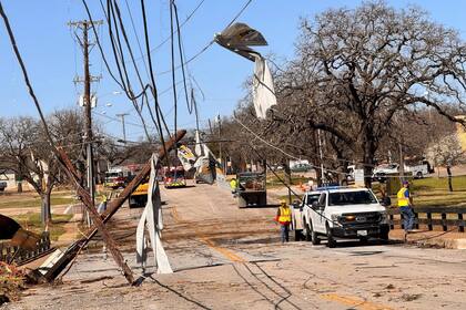Devastación en Irving: el tornado EF-1 que azotó la ciudad alcanzó vientos de hasta 177 km/h