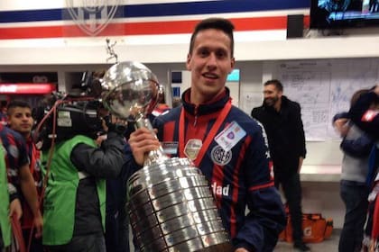 Devecchi, con la Copa Libertadores