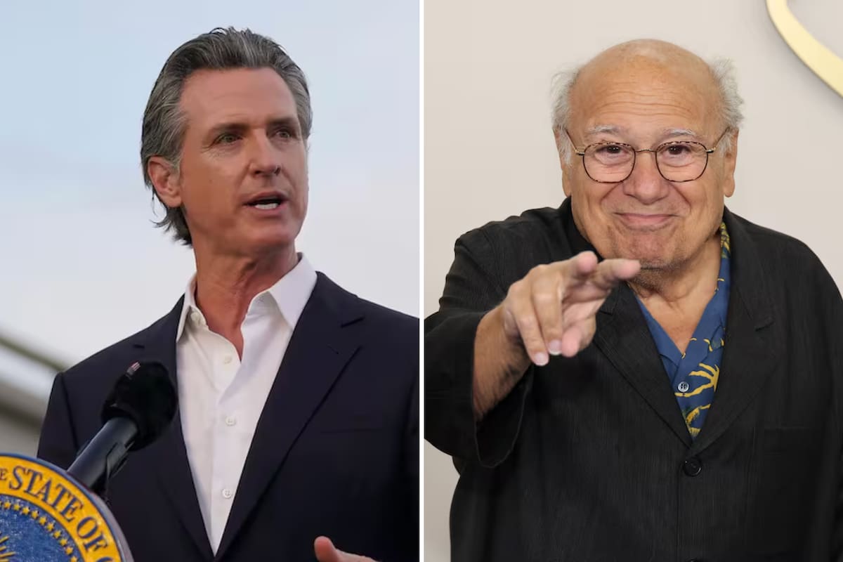 DeVito se sumó como donante de la campaña de Newsom por los mapas congresionales