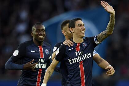 Di María abrió el camino del triunfo