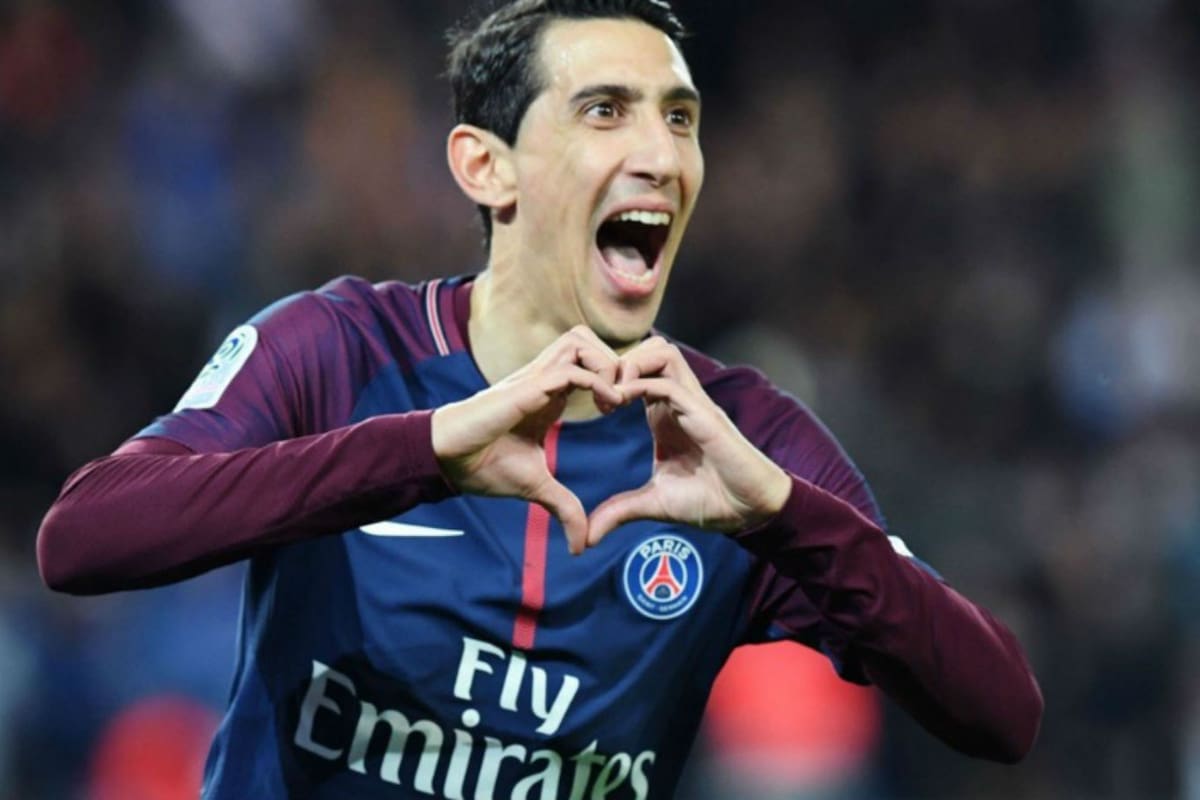 Di María hizo dos en la goleada de PSG