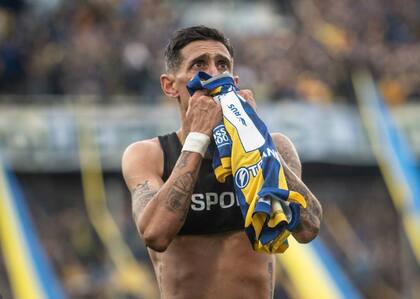 Di María quedó en el centro de la polémica por el título otorgado a Central (Foto: @angeldimaria)