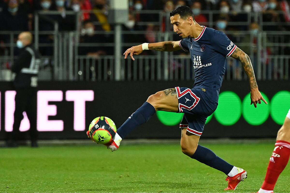 Di María sigue encendido: volvió a jugar e hizo un golazo... como el de la final de la Copa América