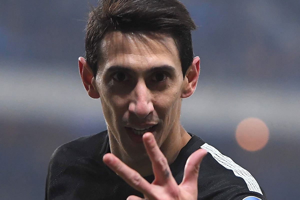 Di María viene de marcarle tres goles a Sochaux en la Copa de Francia