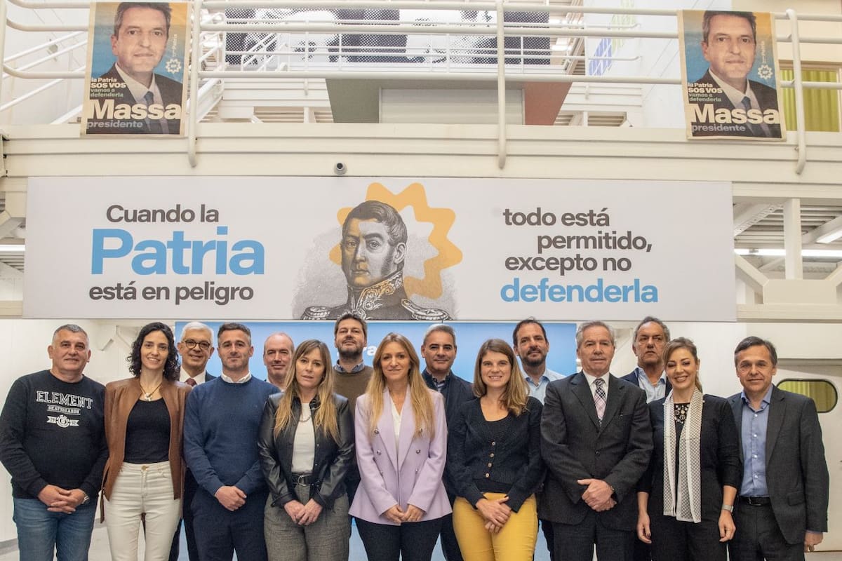 Di Tullio, Carignano, Solá, Penacca, Royón y Giuliano, parte de los voceros de UP