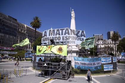 La movilización del Día de la Militancia fue apuntalada por los intendentes del PJ.