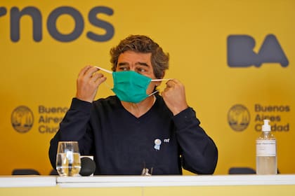 El ministro de Salud de la ciudad de Buenos Aires se refirió al número de contagio diarios