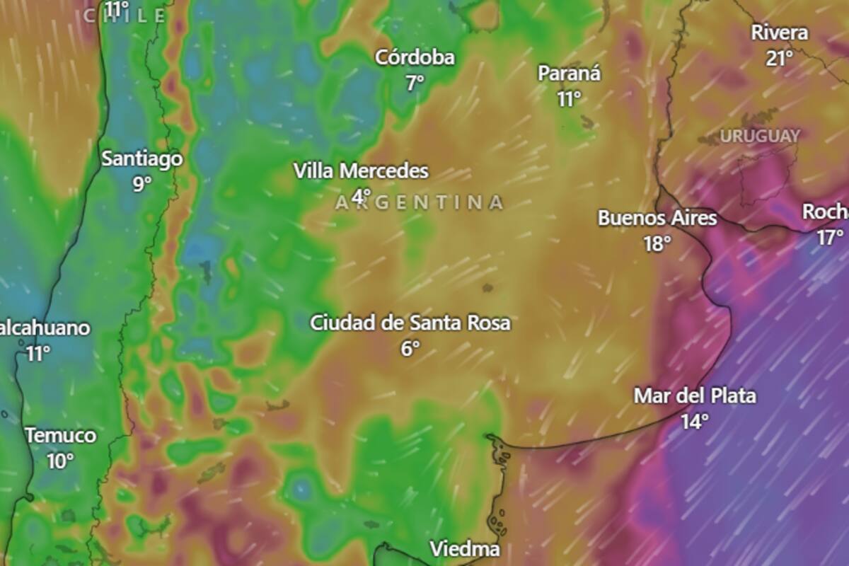 Día gris e inestable
