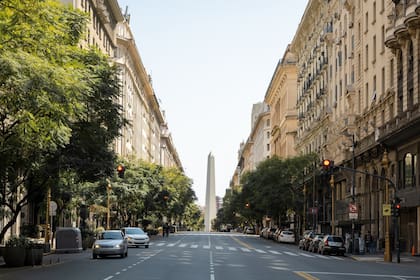 Diagonal Norte y Obelisco de la Ciudad de Buenos Aires, uno de los puntos preferidos por los turistas