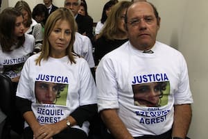 Diana Coehn Agrest, mamá de Ezequiel en el comienzo del juicio por la muerte del joven