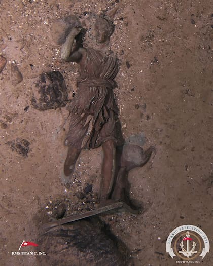 Diana de Versalles, hundida en el fondo del Océano Atlántico