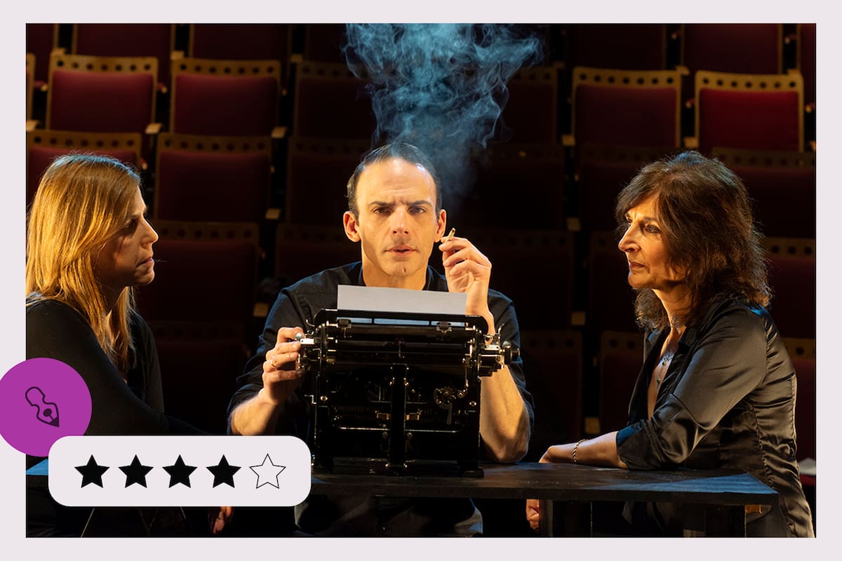 Diana Kamen, Gustavo Pardi y Gabriela Perera, protagonistas de la pieza que desanda el imaginario en torno a Haroldo Conti