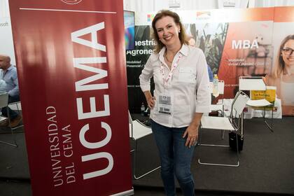 Diana Mondino economista de UCEMA, en Expoagro