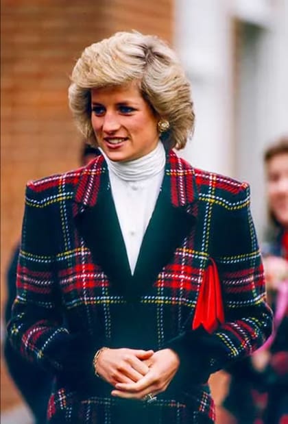 Diana Spencer fotografiada en 1989