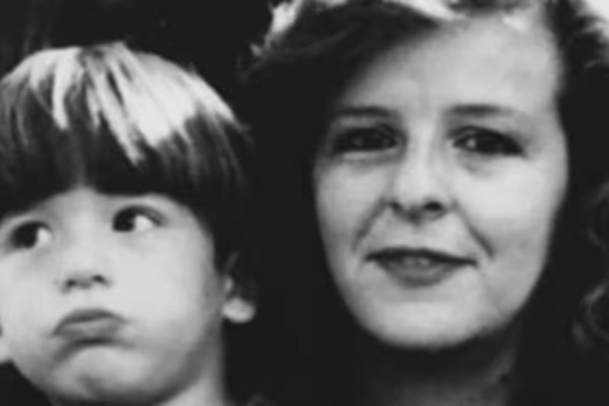 Diana Turbay y su hijo Miguel Uribe (Instagram @migueluribet)