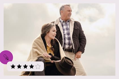 Diane Lane y Kevin Costner en Déjalo ir, disponible en Netflix