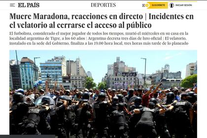 Diario El País de España