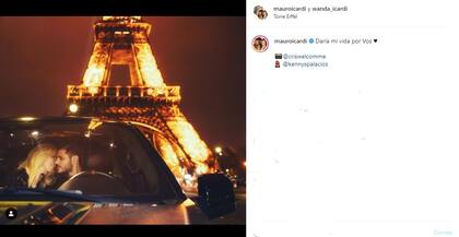 Días atrás, Mauro Icardi le dedicado a Wanda Nara un mensaje similar