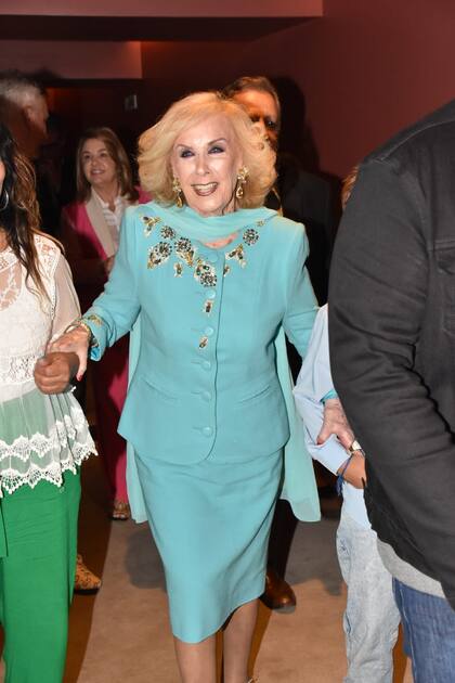 Días atrás, Mirtha Legrand disfrutó del show de Abel Pintos en el Teatro Tronador