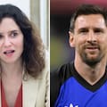 Díaz Ayuso anunció que Lionel Messi donó 80.000 euros tras los incendios en Madrid