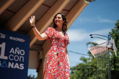 Díaz Ayuso apuntó contra la creación de un registro de médicos objetores.