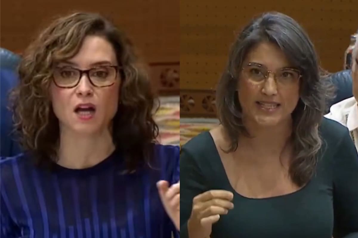 Díaz Ayuso y Bergerot mantuvieron un fuerte cruce