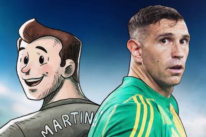 Dibu Martínez: El pibe que ataja el tiempo, la película sobre el arquero de la selección argentina, llega próximamente a Netflix (Foto: Instagram @chenetflix)