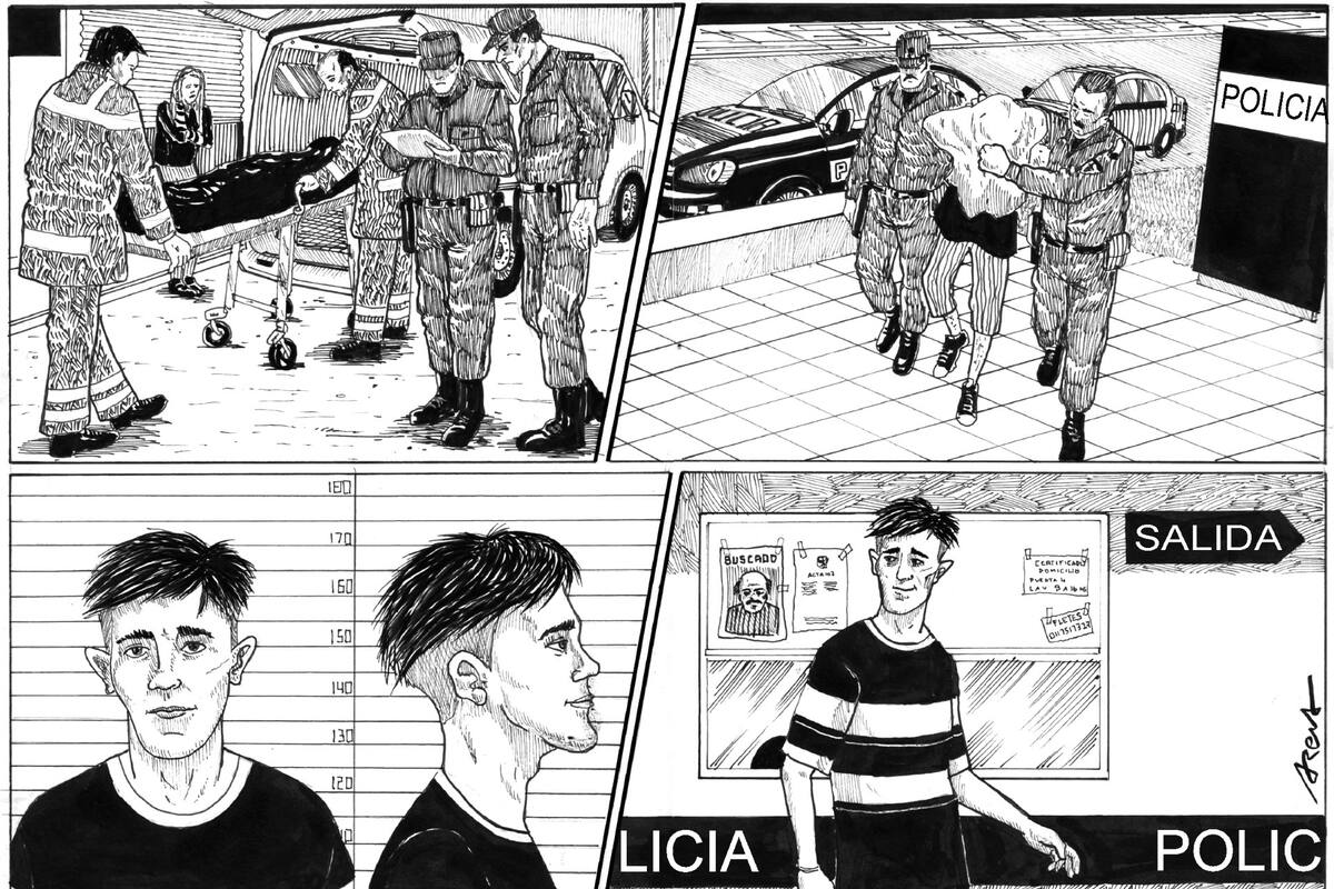 Dibujo de Guillermo Arena