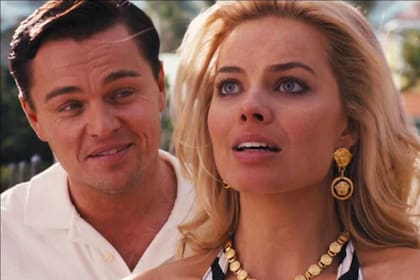 DiCaprio y Robbie son Jordan y Nadine en la película El lobo de Wall Street