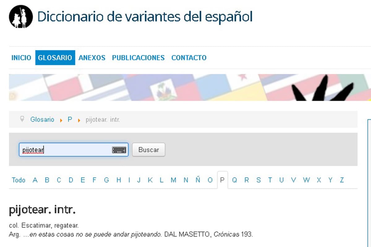 Diccionario de variantes del español