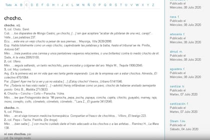 Una voz que puede significar "muy contento" o "senil", según quién lo pronuncie y quién lo entienda