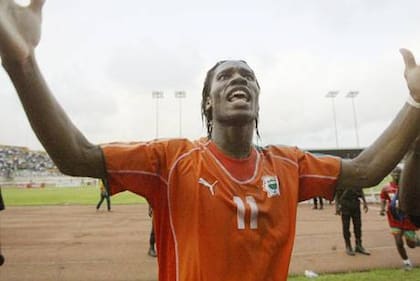 Didier Drogba, el gran ídolo de Costa de Marfil
