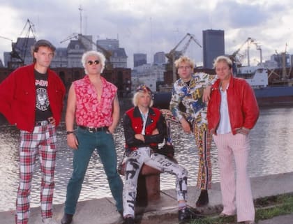 Die Toten Hosen, en un paseo por La Boca