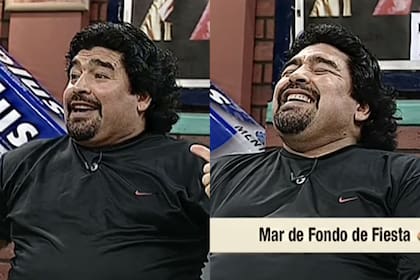 Diego Armando Maradona en Mar de Fondo (TyC Sports) 2004