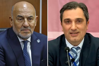 Diego Barroetaveña y Juan Ignacio Pérez Curci, los conjueces sorteados para integrar la Corte. El tribunal redujo de 72 horas a 24 el plazo para recusarlos en el caso Árbol de Pie